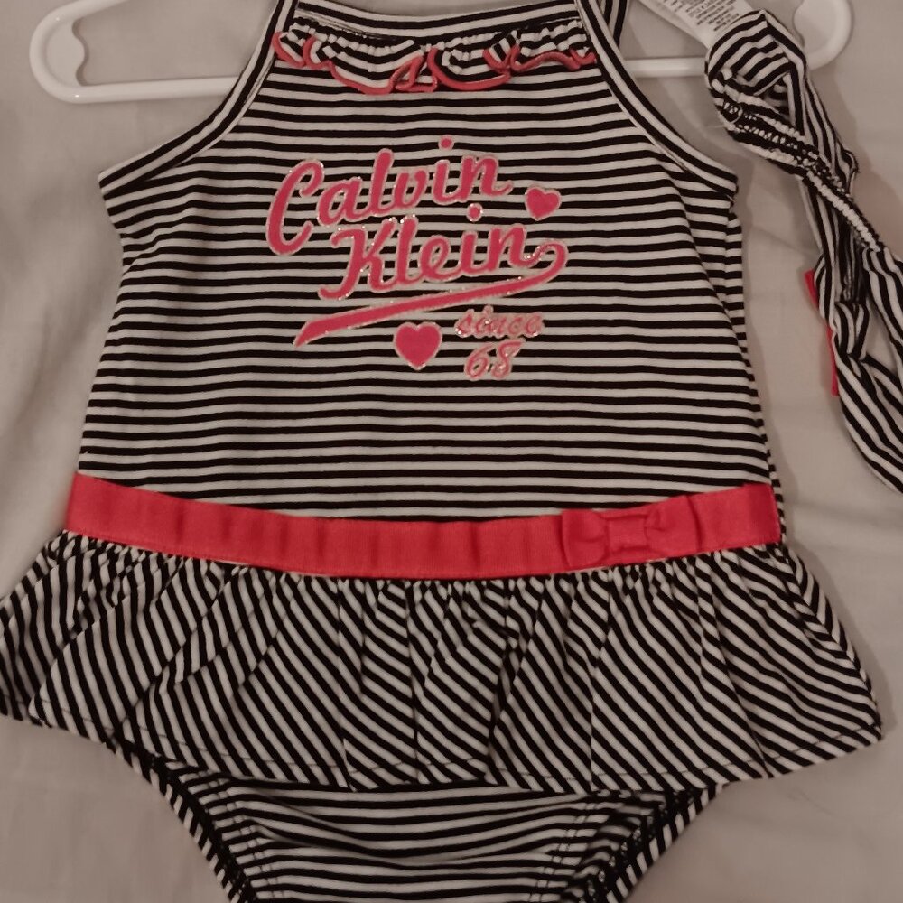 Girl's NWT Romper and Headbanc
